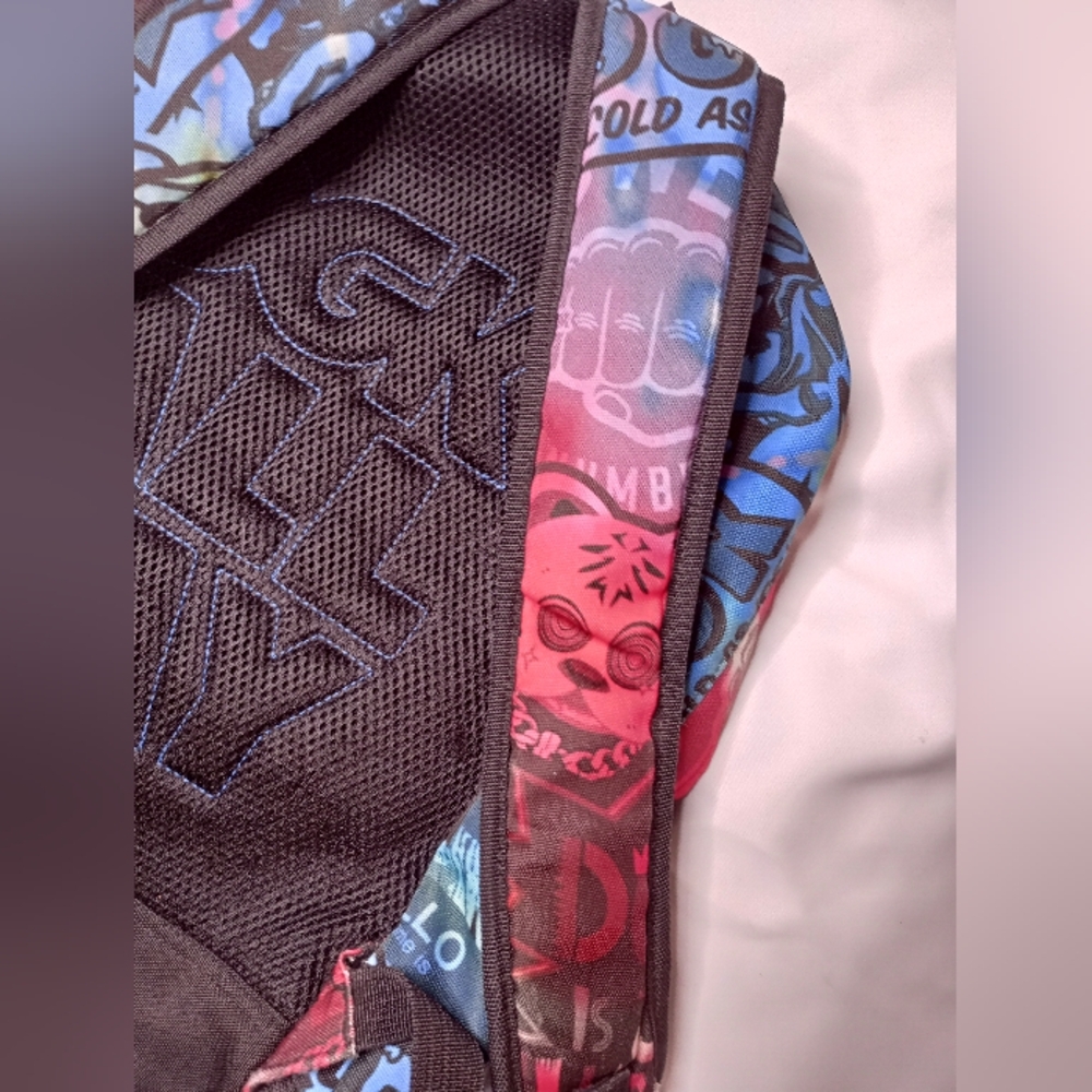 Colorful Graphic DCK Backpack - Picture 5 of 11